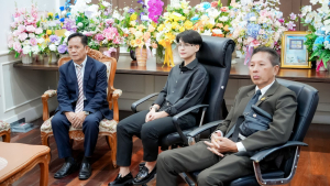 ร่วมพิธีลงนามบันทึกข้อตกลงความร่วมมือทางวิชาการระหว่าง มรภ.เทพสตรี กับ บริษัท เอสเค. ฟู้ดส์ 1975